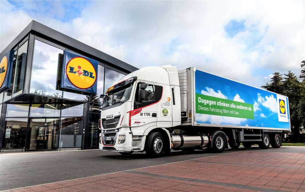 En Allemagne, Lidl va étendre sa flotte de camions GNL