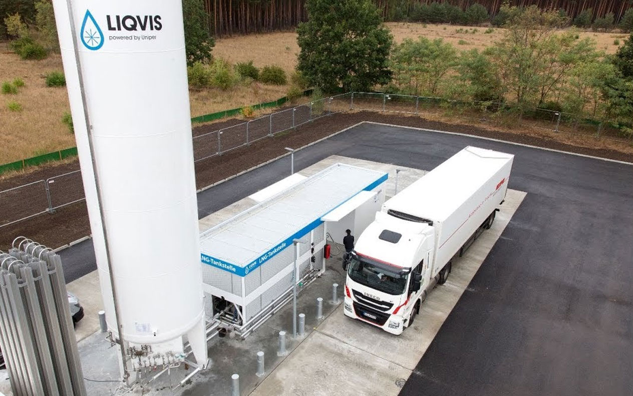 Les stations GNL Liqvis accessibles avec la carte Romac Fuels