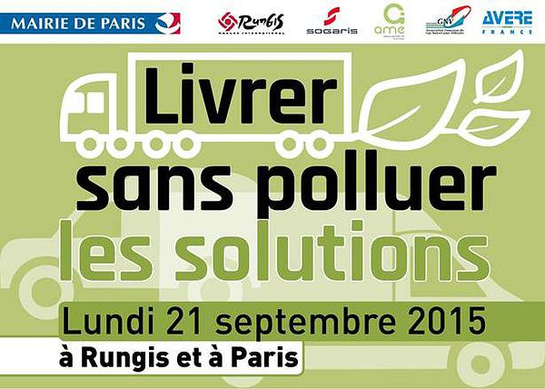 Livrer sans polluer  Paris  Le GNV  lhonneur le 21 septembre prochain