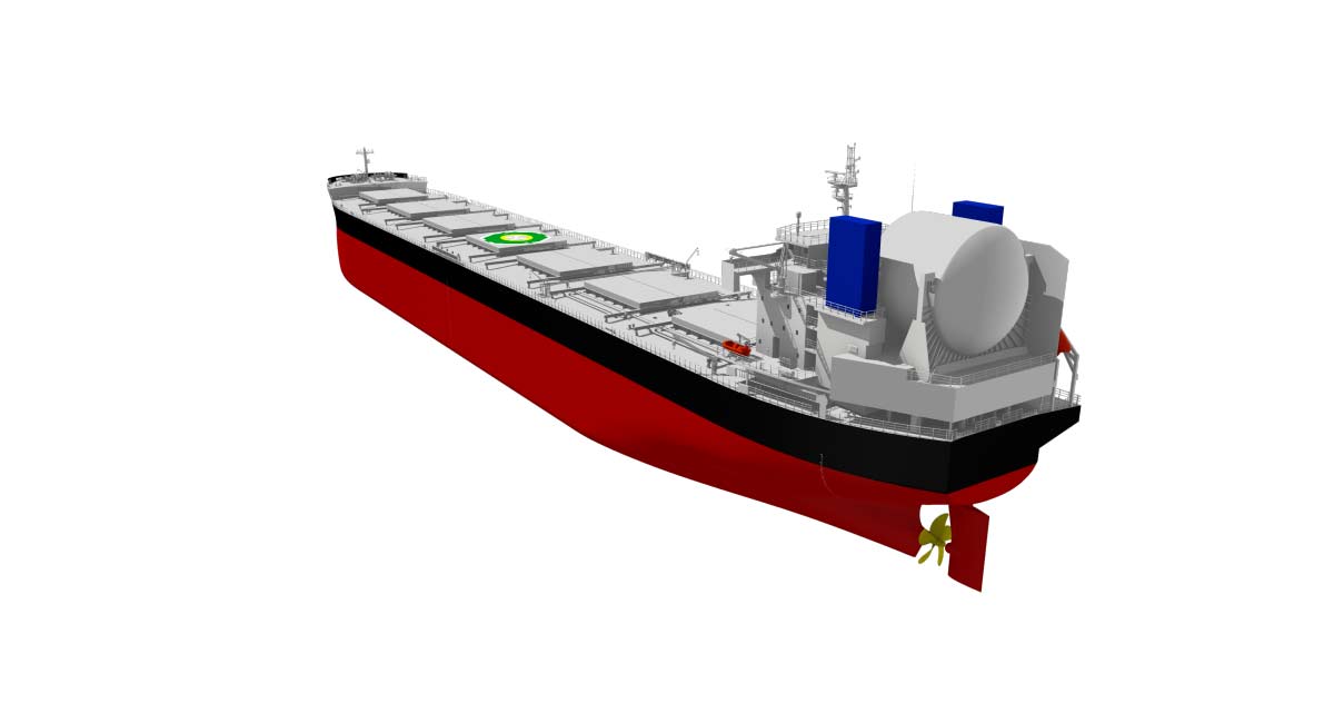 Feu vert pour le vraquier bicarburation GNL de Tsuneishi Shipbuilding