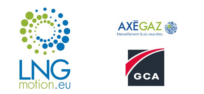 LNG Motion : Axegaz et GCA lancent un projet européen de déploiement de stations et camions GNL