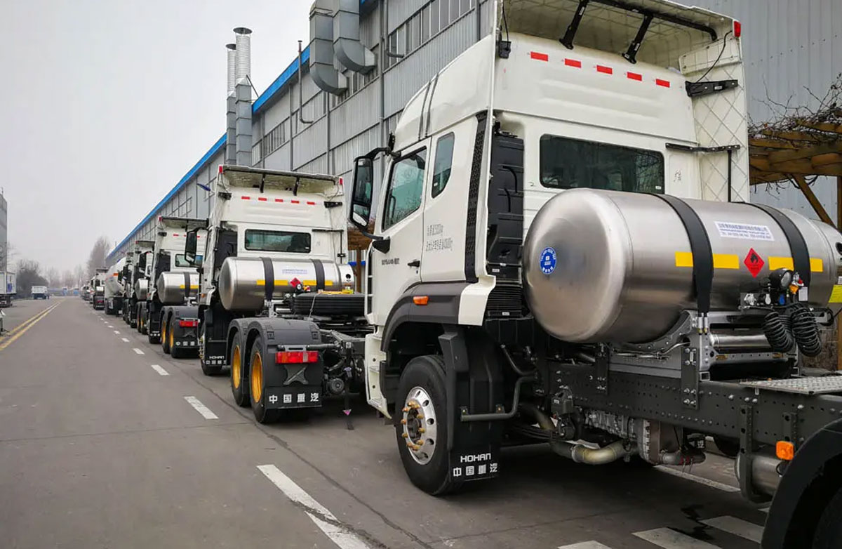 Pr&egrave;s de 200 000 camions GNL ont &eacute;t&eacute; immatricul&eacute;s en Chine en 2025