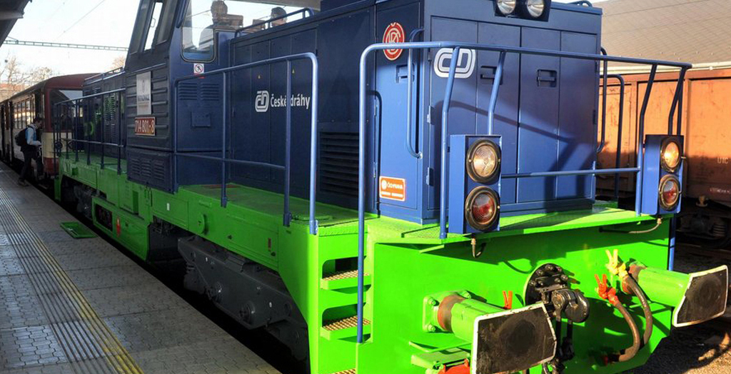 Une locomotive au GNV exp�riment�e en R�publique Tch�que