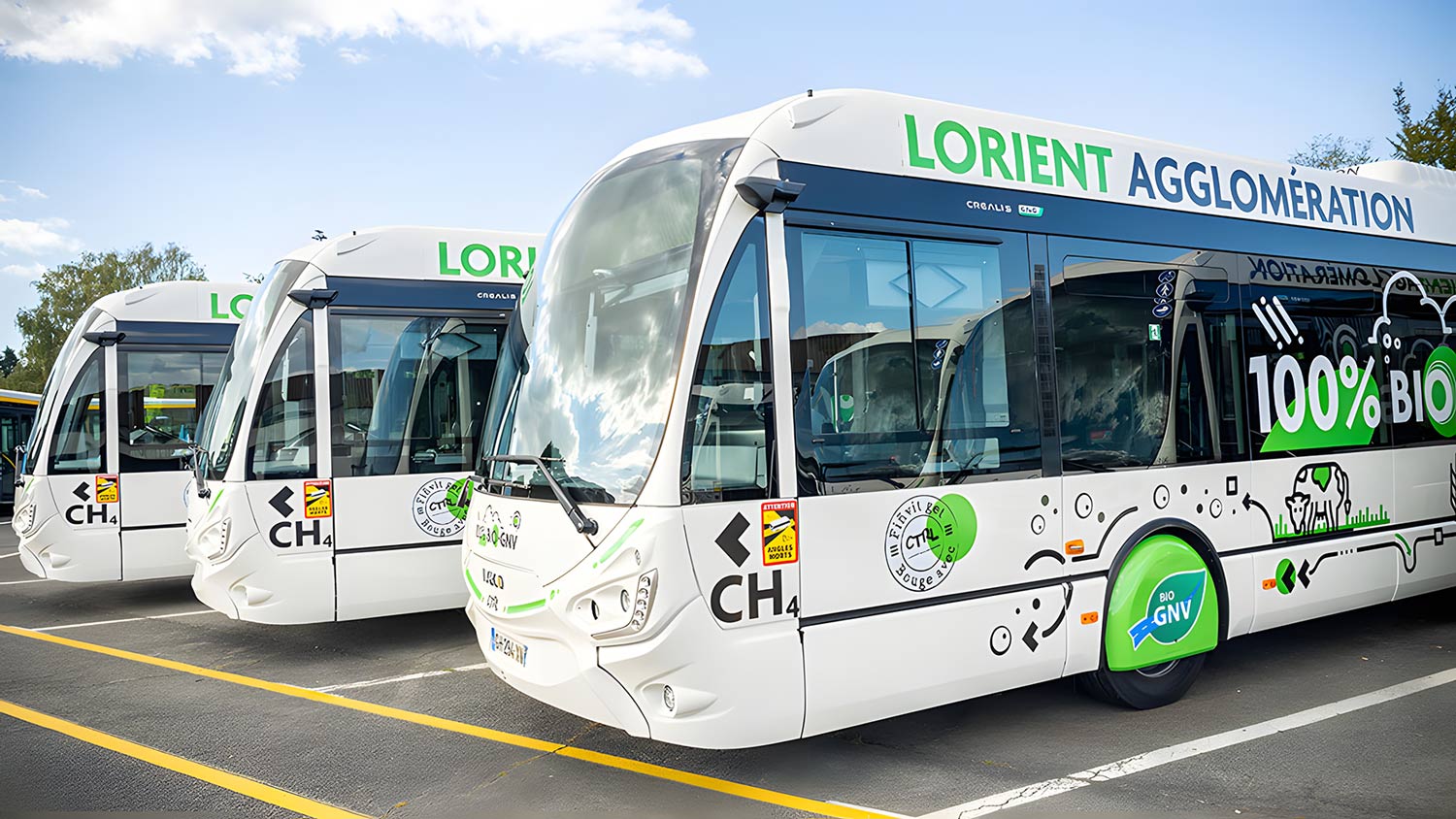 Un prix Mobilité pour les bus au bioGNV de Lorient