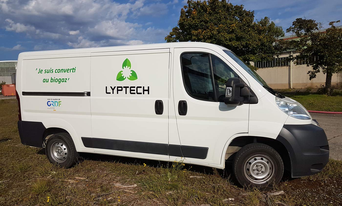 Lyptech se lance dans le rétrofit d'utilitaires diesel au GNV