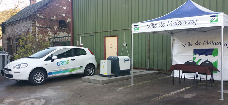 Malaunay – Quand les petites communes roulent au gaz naturel