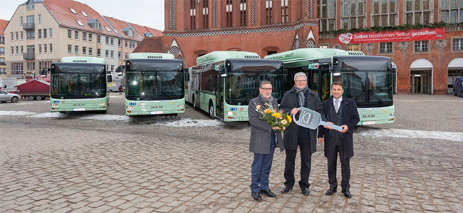 De nouveaux bus au gaz naturel pour la ville de Francfort