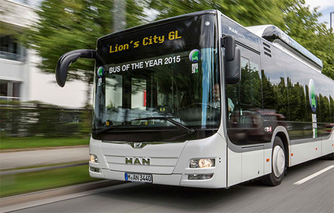 Bus GNV  MAN remporte lappel doffres de Clermont-Ferrand