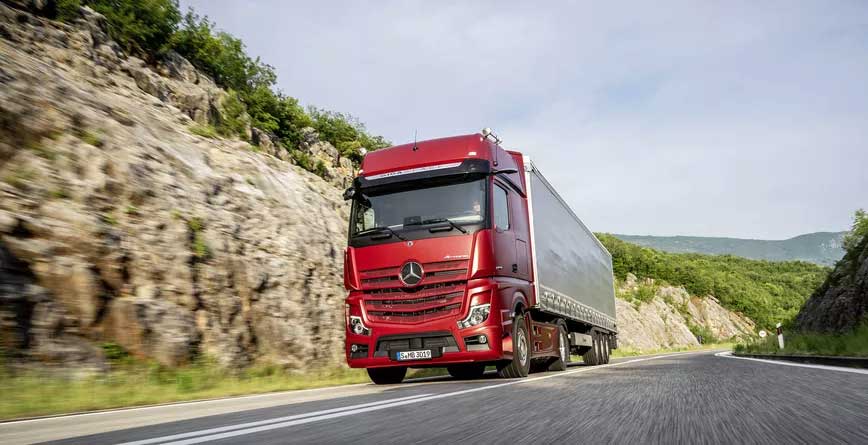 Le nouveau Mercedes Actros décliné en motorisation GNV