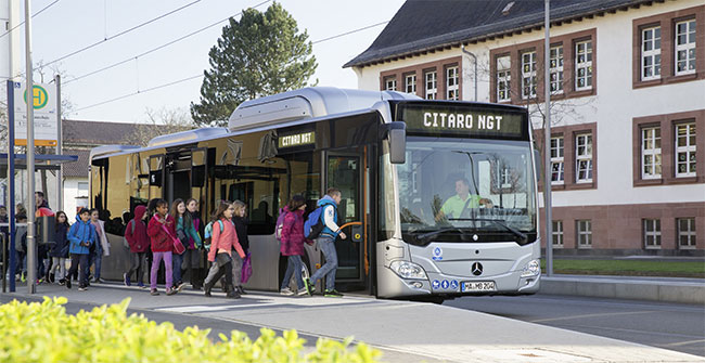 Bus GNV : Madrid commande 82 Mercedes Citaro NGT