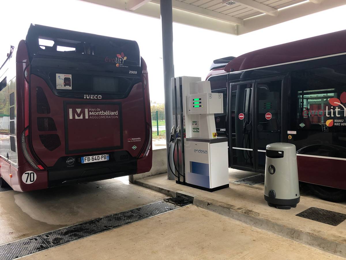 MPH Energie bien positionné sur les stations GNV pour flottes de bus