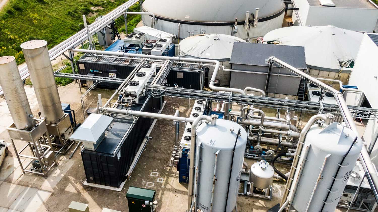 Une mini-unité de liquéfaction bioGNL pour les zones rurales
