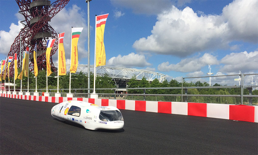 Nouveau record GNV pour Microjoule au Shell Eco Marathon 2016