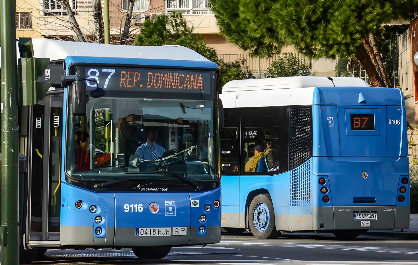 A Madrid, les nouveaux bus à la demande carburent au gaz naturel
