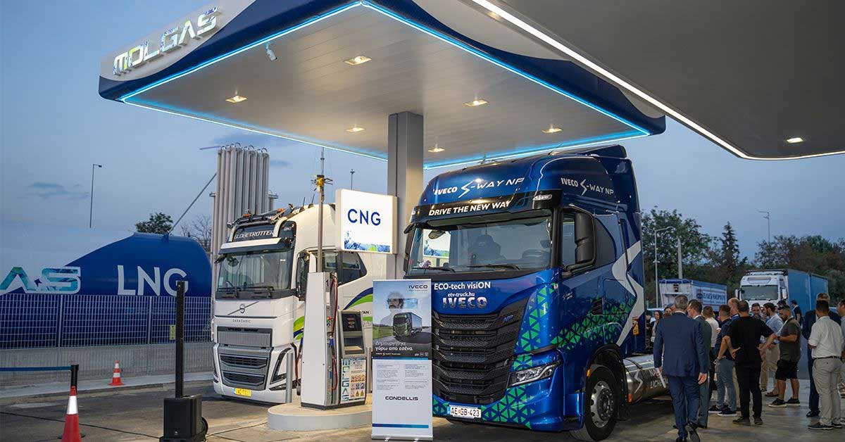 Molgas ouvre la première station GNLC de Grèce