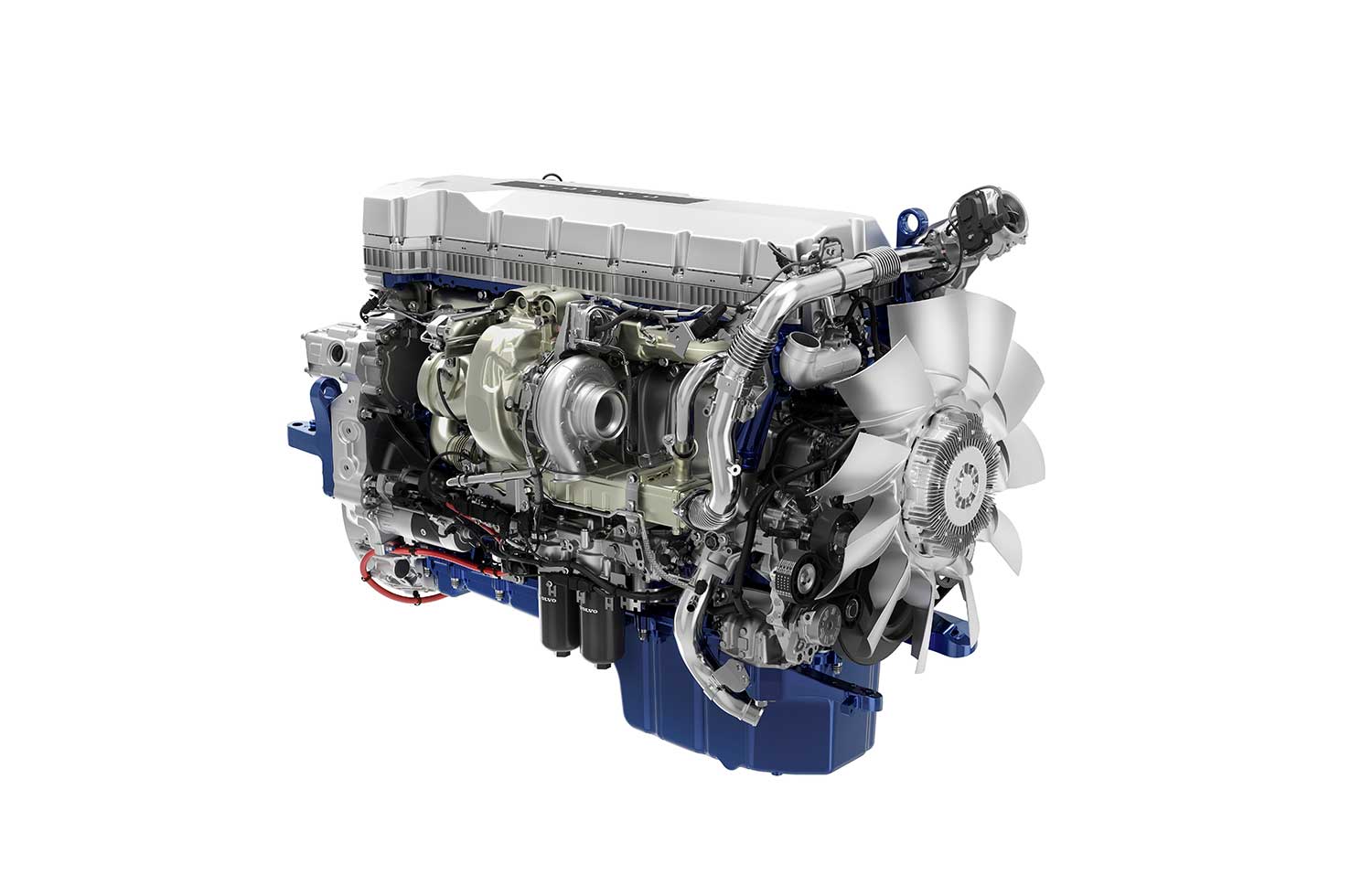 Avec ces nouveaux blocs 13 litres, Volvo Trucks &eacute;tend sa gamme de moteurs GNL
