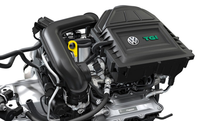 Volkswagen présente son nouveau moteur GNV 1.0 TGI