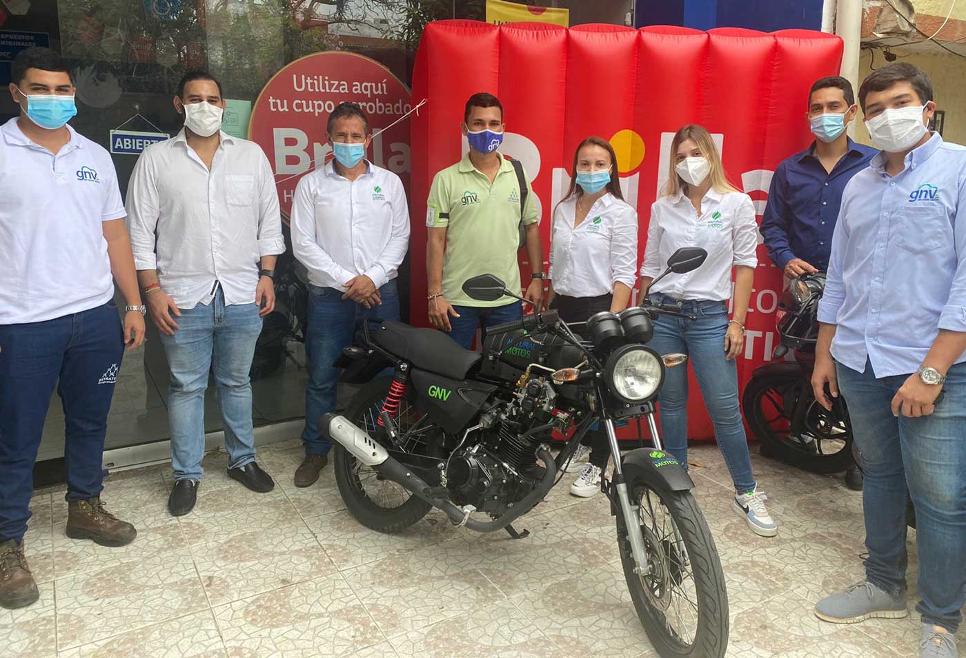 La Colombie fait le pari de la moto au gaz naturel