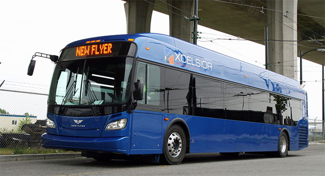 New Flyer va livrer 138 bus GNV  la ville de New York