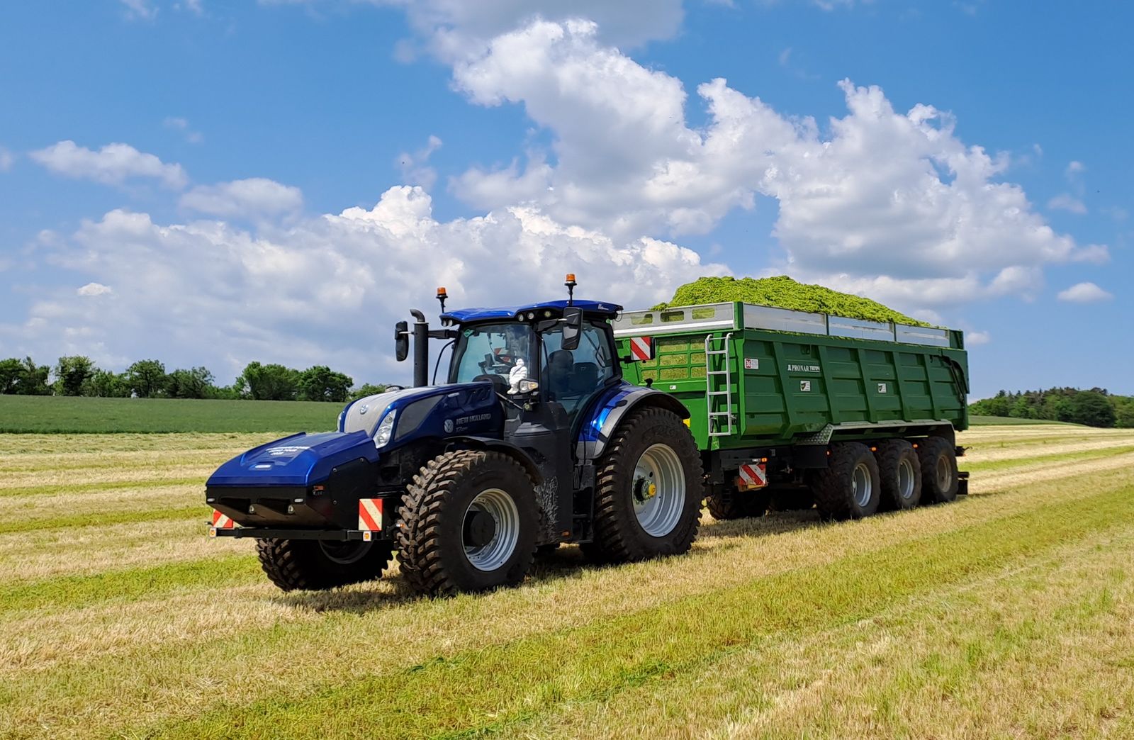 New Holland T7 biométhane : de belles performances techniques, mais un modèle économique à affiner