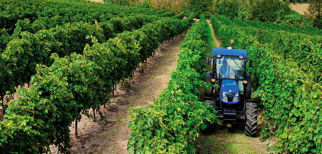 Le tracteur au méthane de New Holland présenté à Milan