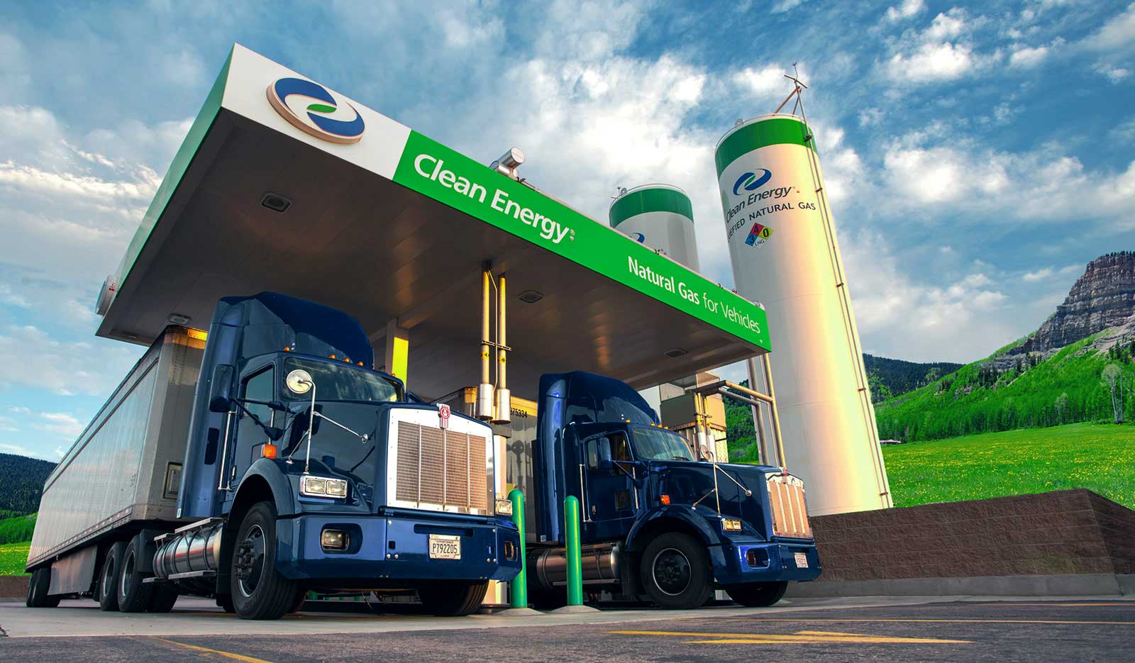 En Californie, le bilan carbone des poids-lourds GNV est négatif grâce au biogaz