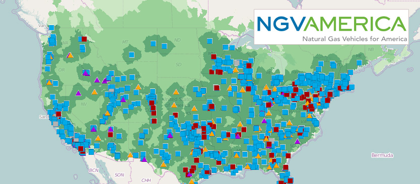 NGVAmerica lance un nouvel outil de rfrencement des stations GNV