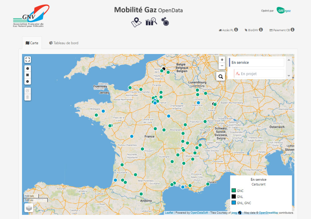 Quand les stations GNV entrent dans l'ère de l'Open Data