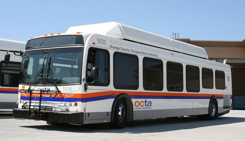 USA - New Flyer va livrer 212 nouveaux bus GNV au comté d’Orange