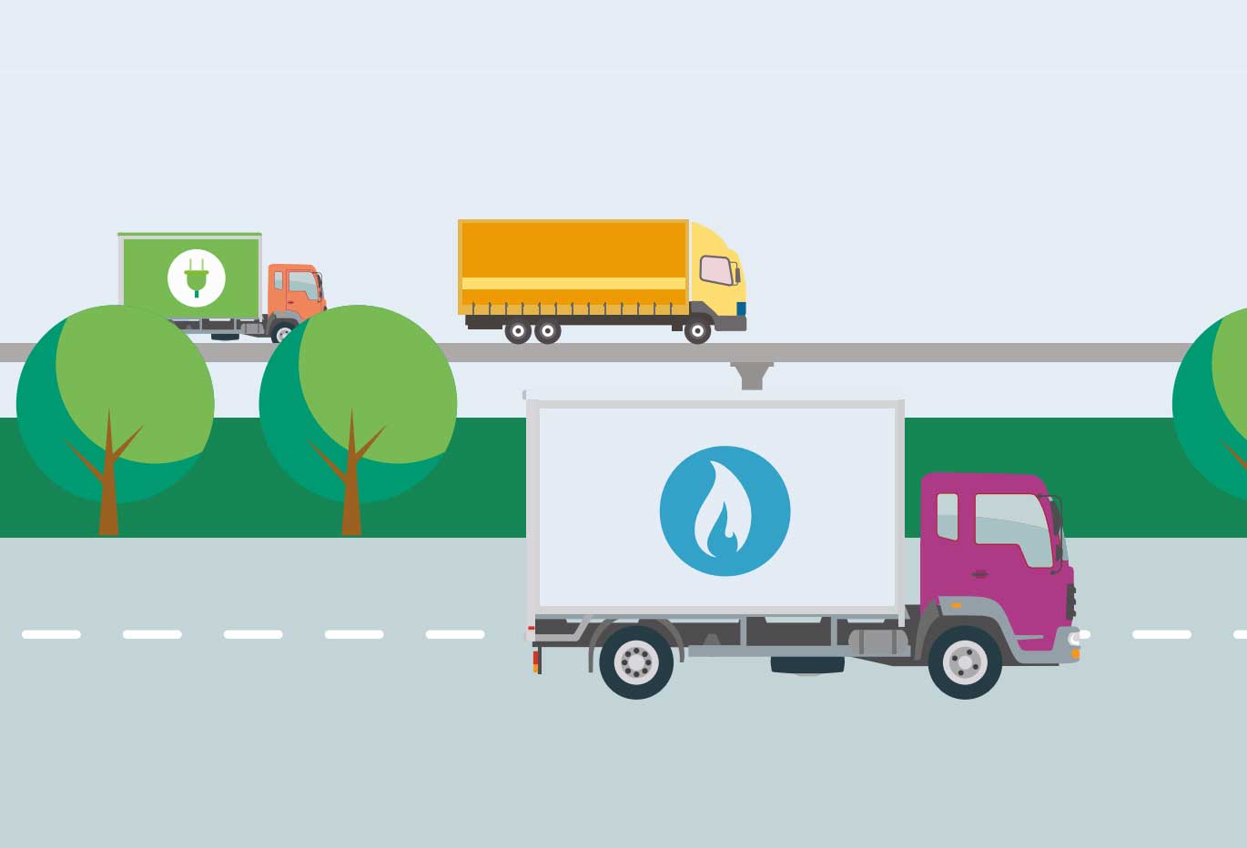 Poids lourds et utilitaires : quelles énergies alternatives dans les immatriculations en France en 2024 ?