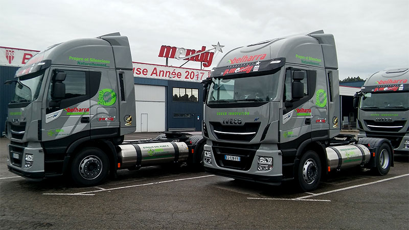 Les Transports P. Mendy s'équipent de trois nouveaux camions GNL