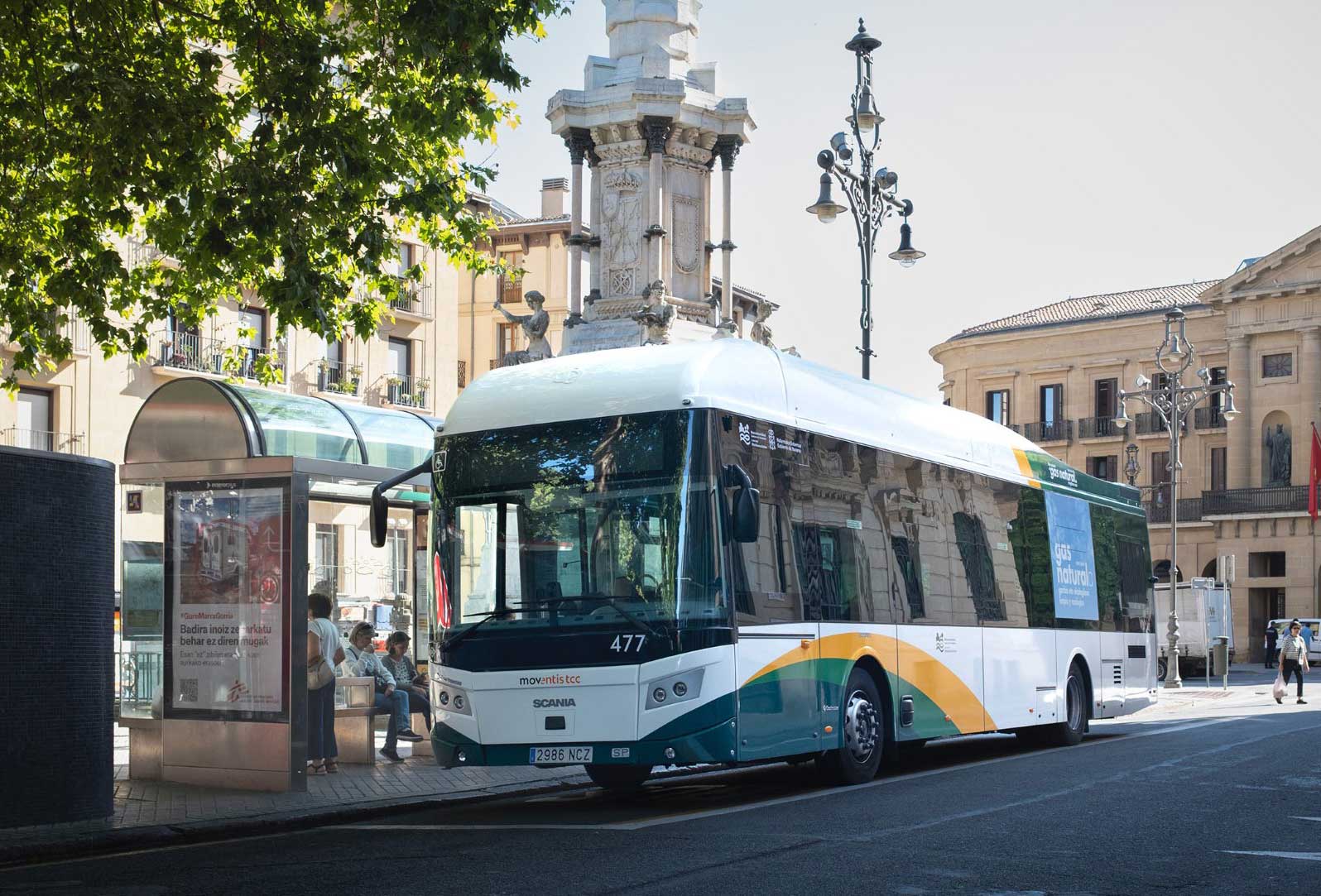 Pampelune renforce sa flotte de bus bioGNV