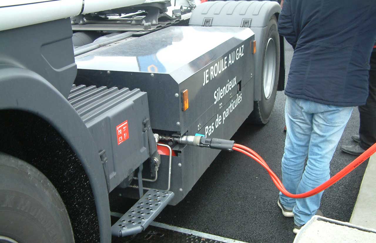 Bretagne : l'ouverture de la station GNV de Lorient en bonne voie