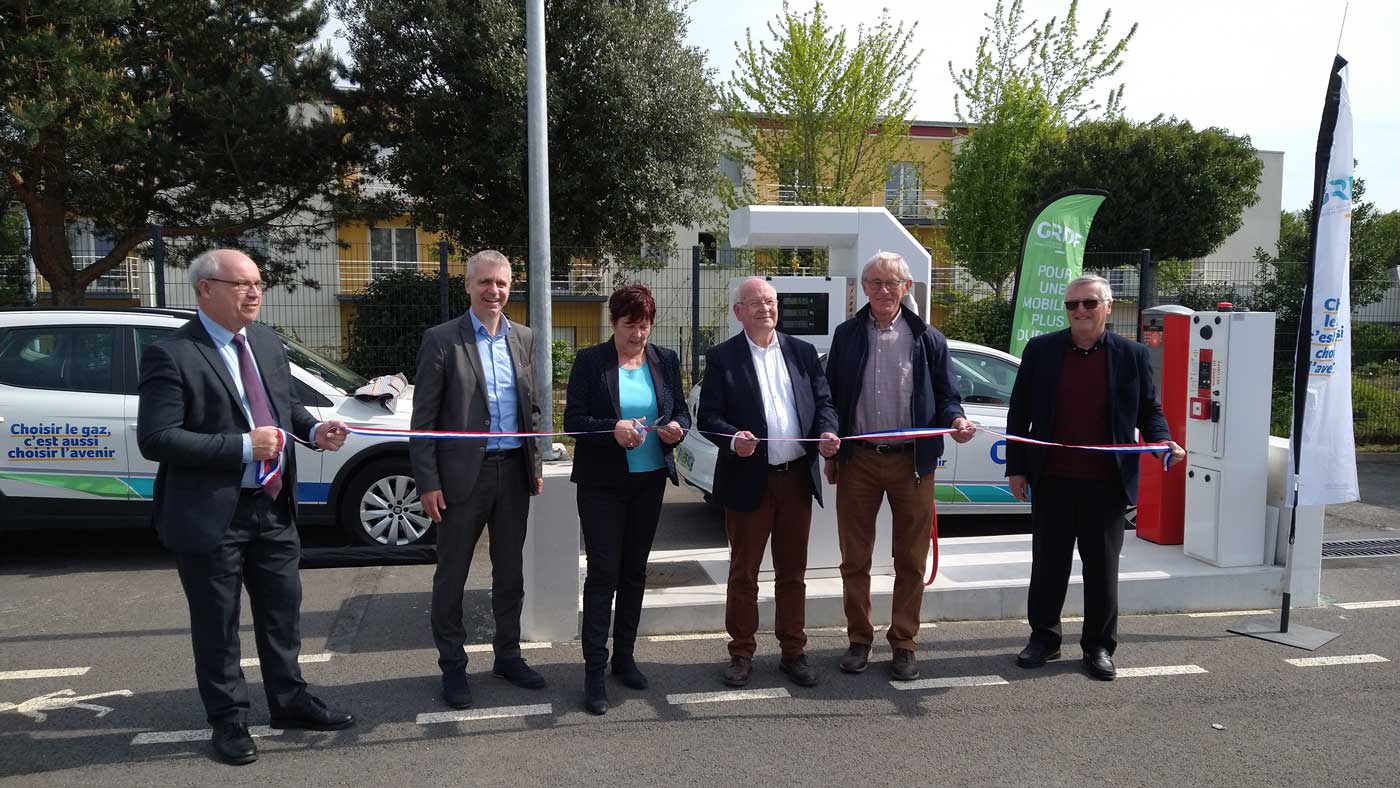 Morbihan : GRDF inaugure une station GNV privative à Plescop