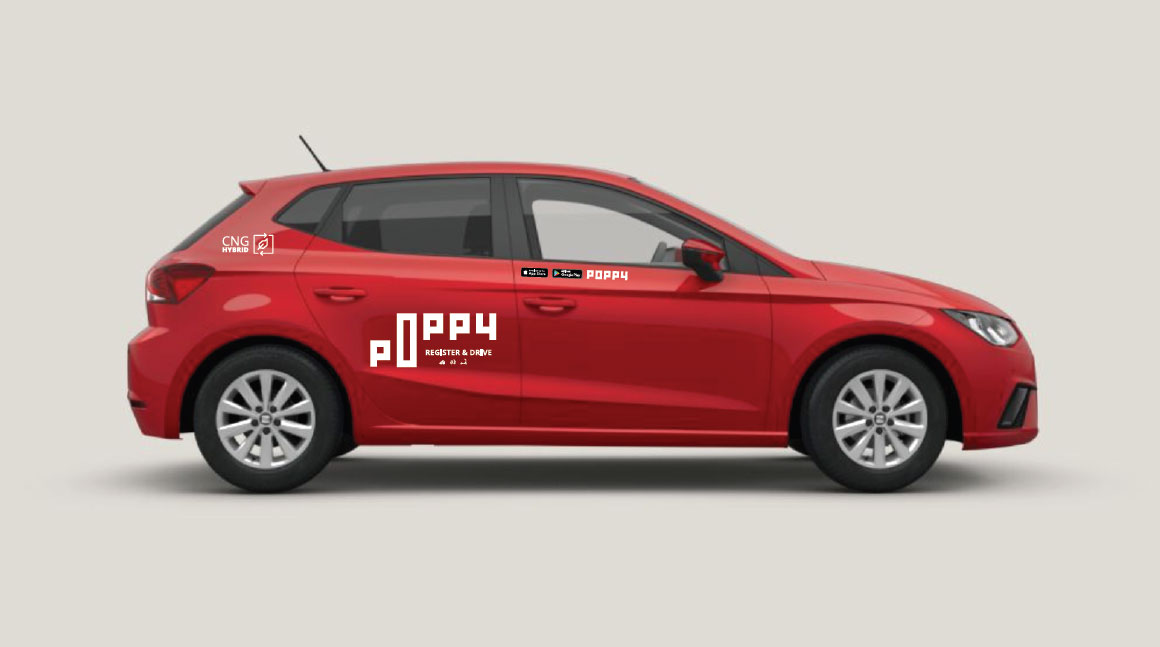 Autopartage : Poppy choisit la Seat Ibiza GNV