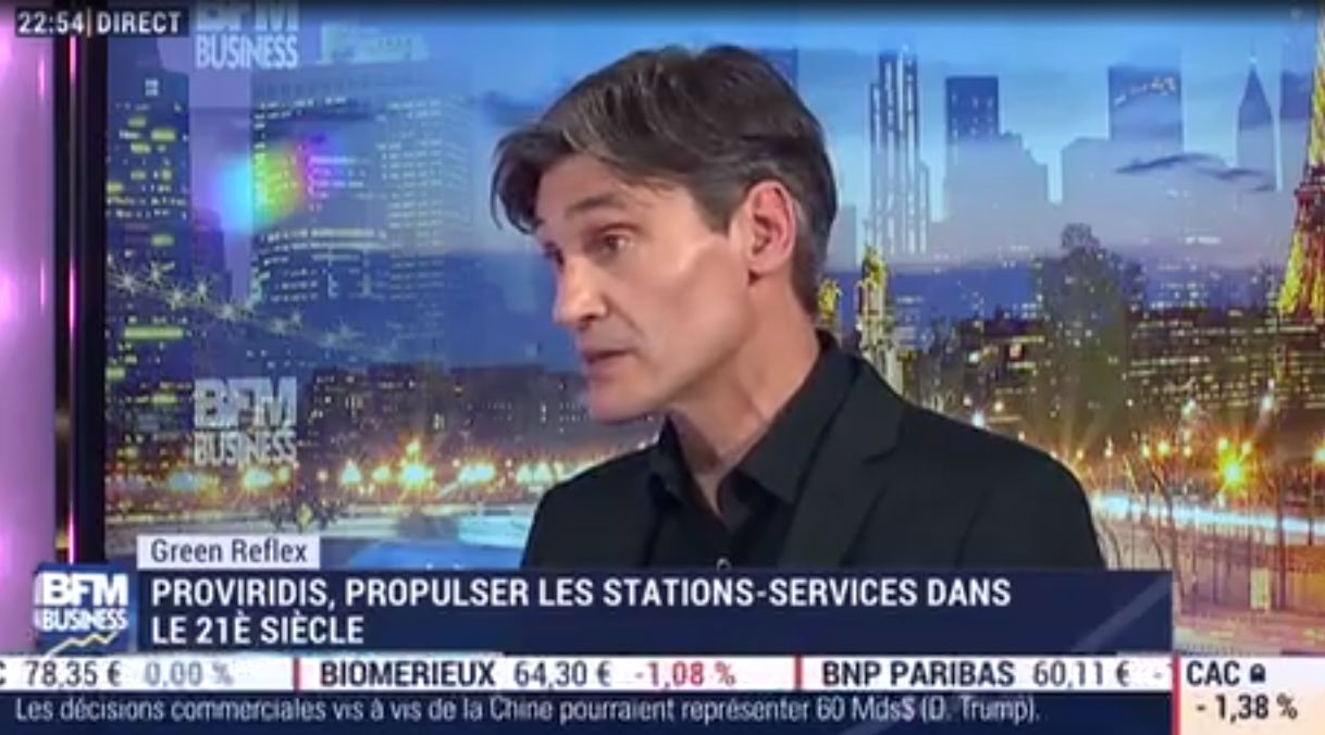 Gaz, électricité, hydrogène : Proviridis présente son concept de station multi-énergies sur BFM Business