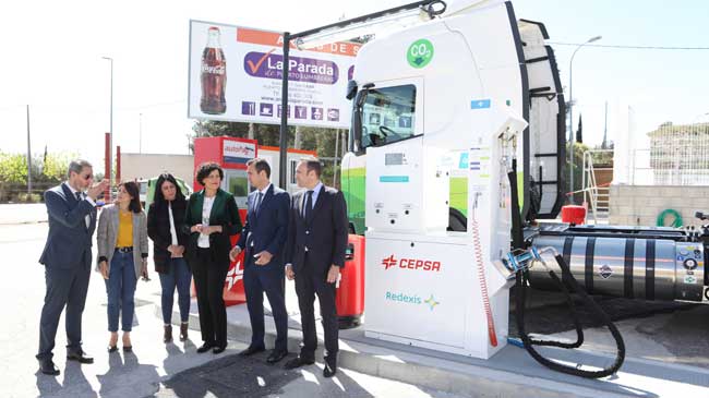 En Espagne, Redexis et Cepsa ouvrent leur première station GNV commune