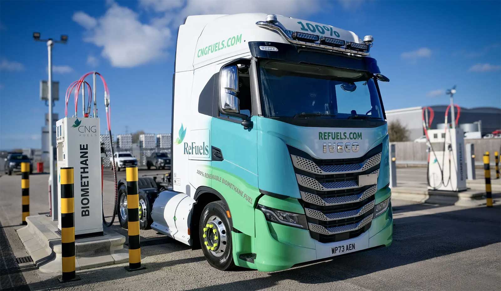 Poids lourds : la demande en bioGNV continue de progresser au Royaume-Uni