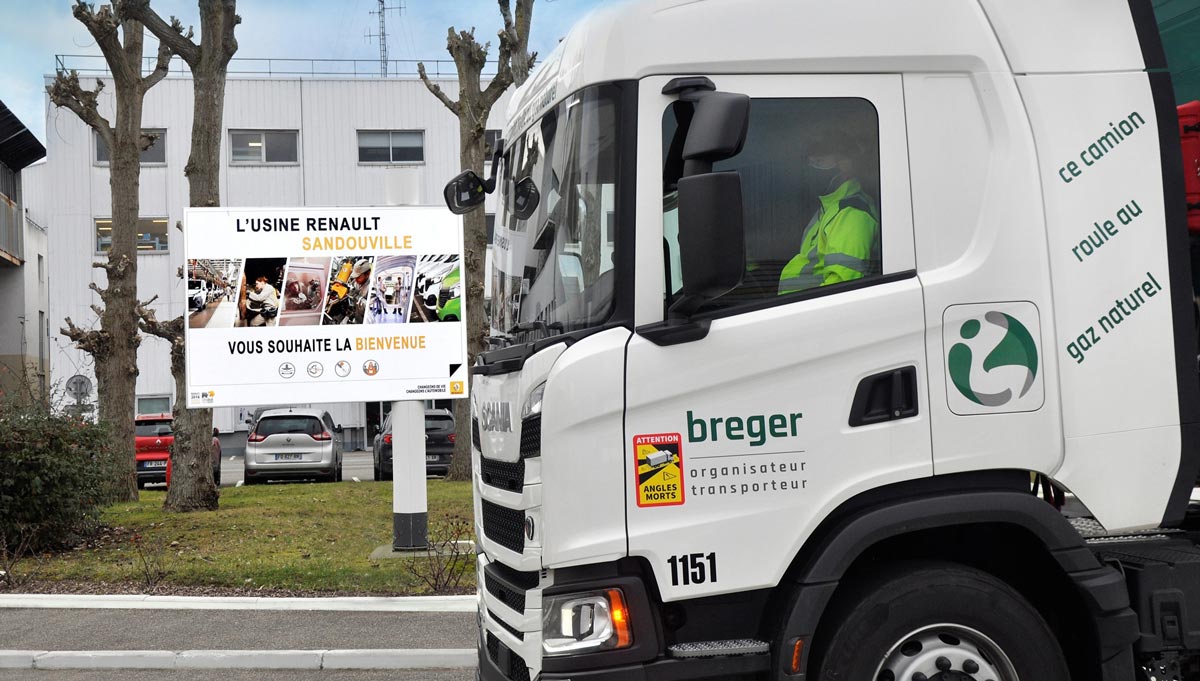 Renault intègre des camions au biogaz pour ses activités logistiques