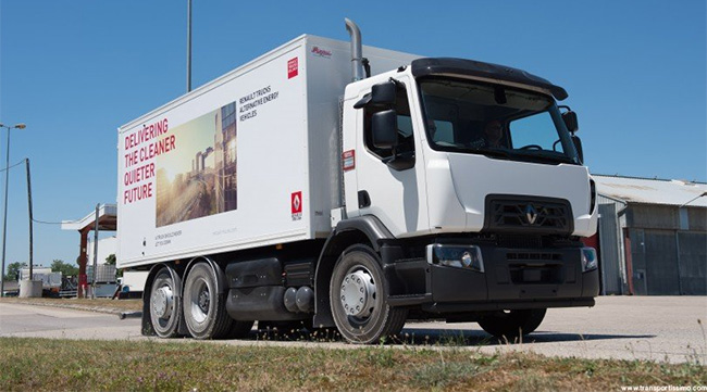 Renault Trucks prsentera son offre GNV au salon SITL