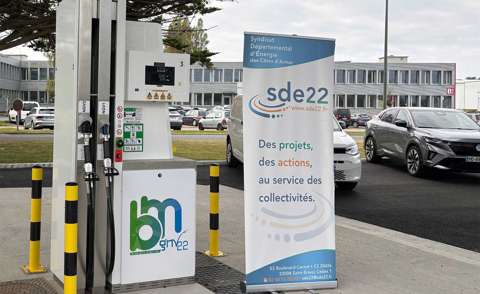 Le réseau BMGNV s'étend avec une nouvelle station à Lannion