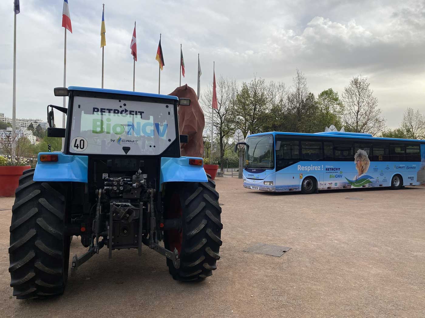 Le rétrofit GNV à l'honneur au salon Mix.E