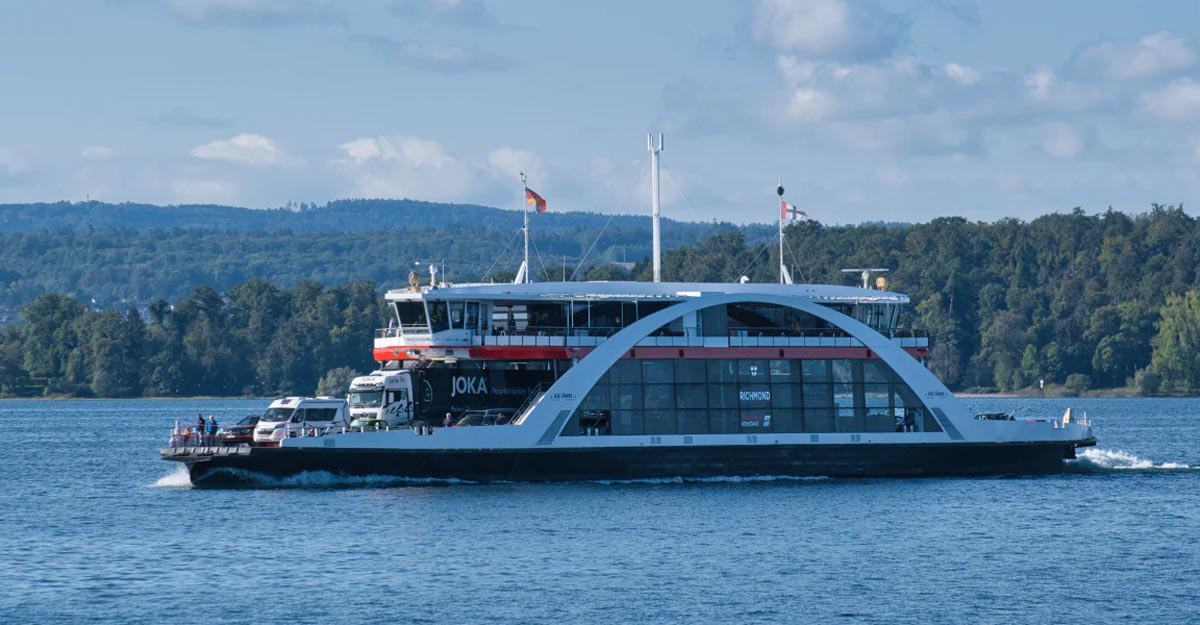 Un premier ferry GNL pour le lac de Constance