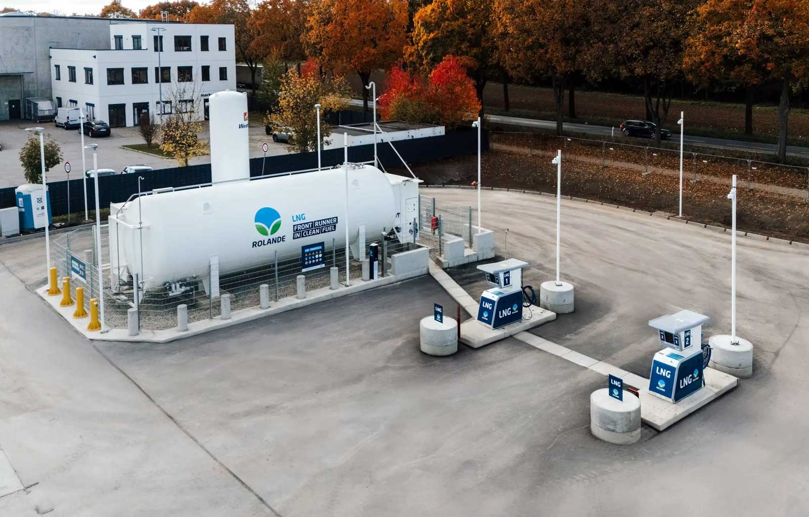 En Allemagne, Rolande étend son réseau de stations bio-GNL