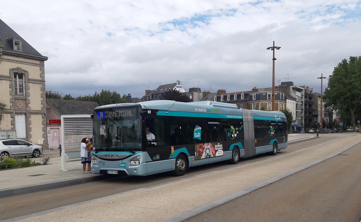 Interview : Les autobus bioGNV vont continuer à se développer dans l'agglo de Saint-Brieuc (22)