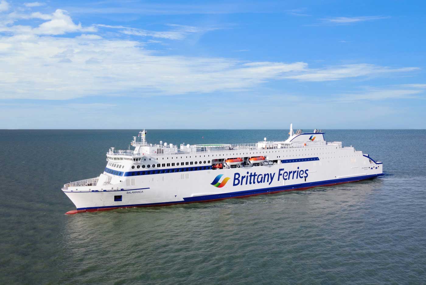 Brittany Ferries réceptionne le Salamanca, son premier ferry GNL