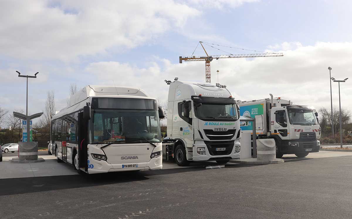 Maine-et-Loire : inauguration de la station bioGNV de Saumur