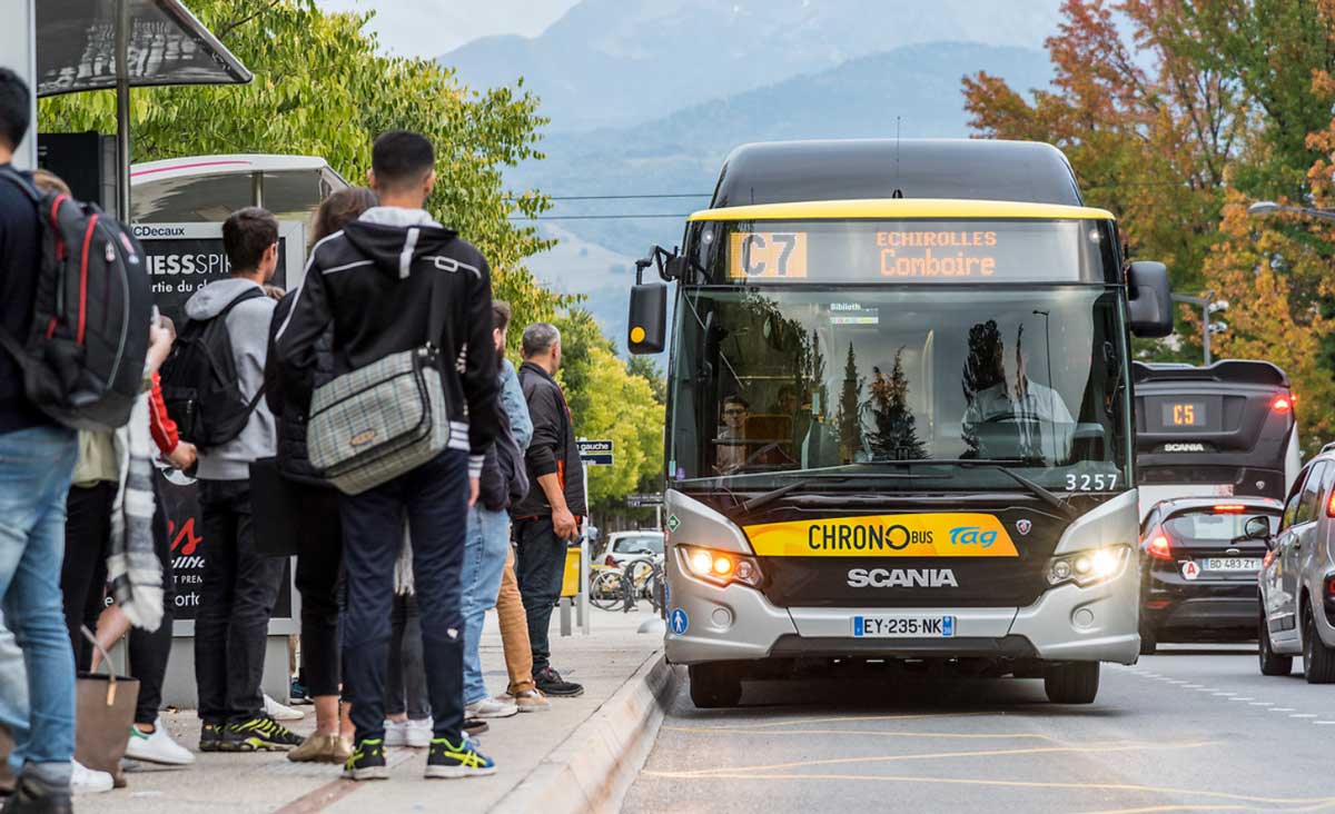 Bus GNV : Grenoble poursuit l'extension de sa flotte