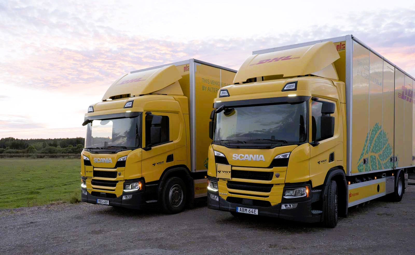 DHL mise sur 50 camions au biogaz en Suède, avec un bilan carbone négatif