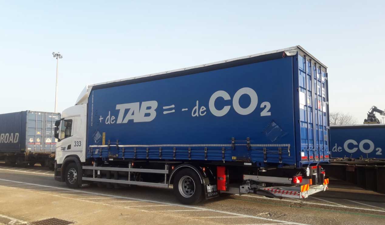 Occitanie : de nouveaux poids-lourds au gaz naturel pour TAB Rail Road